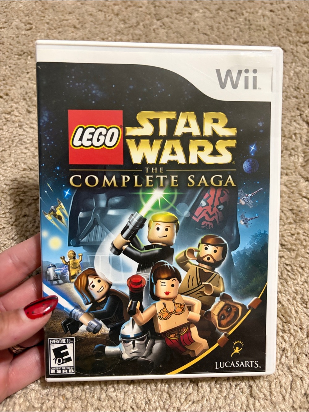 Wii Lego Star Wars The complete Saga Game